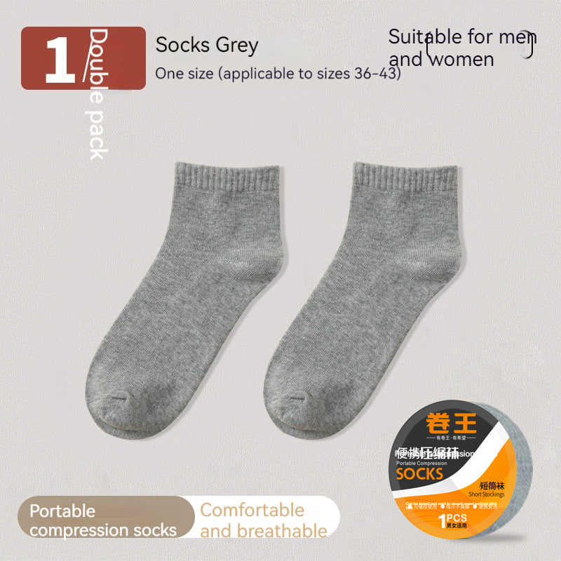 Disposable Socks Roll King Mid-calf Men's Travel Socks Sports And Leisure