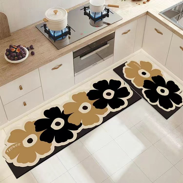 Home Fashion Simple Kitchen Oil-proof Non-slip Door Mat