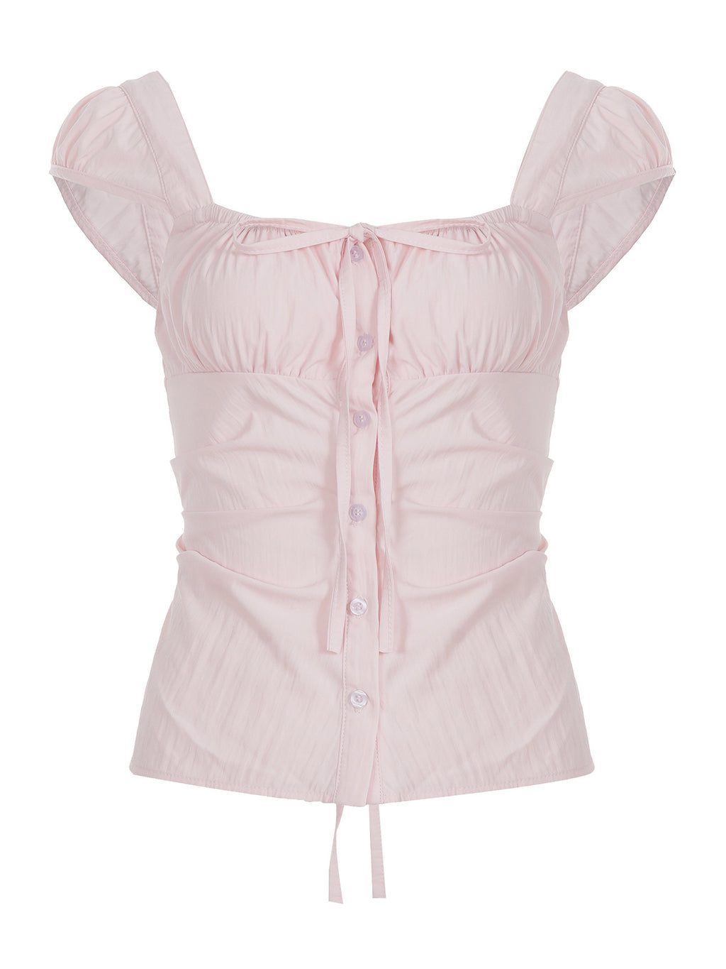 Sweetheart Age-reducing Square Collar Slimming Top