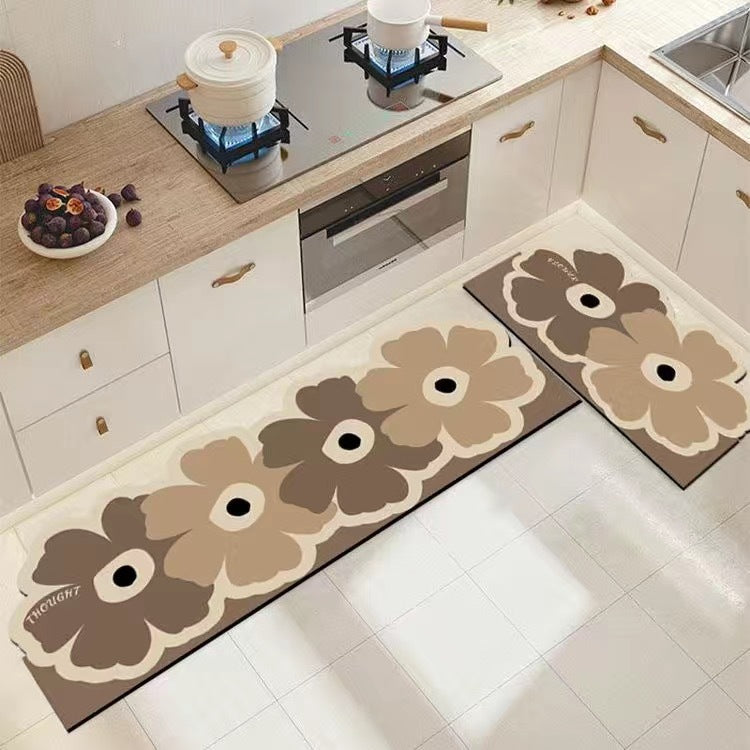 Home Fashion Simple Kitchen Oil-proof Non-slip Door Mat