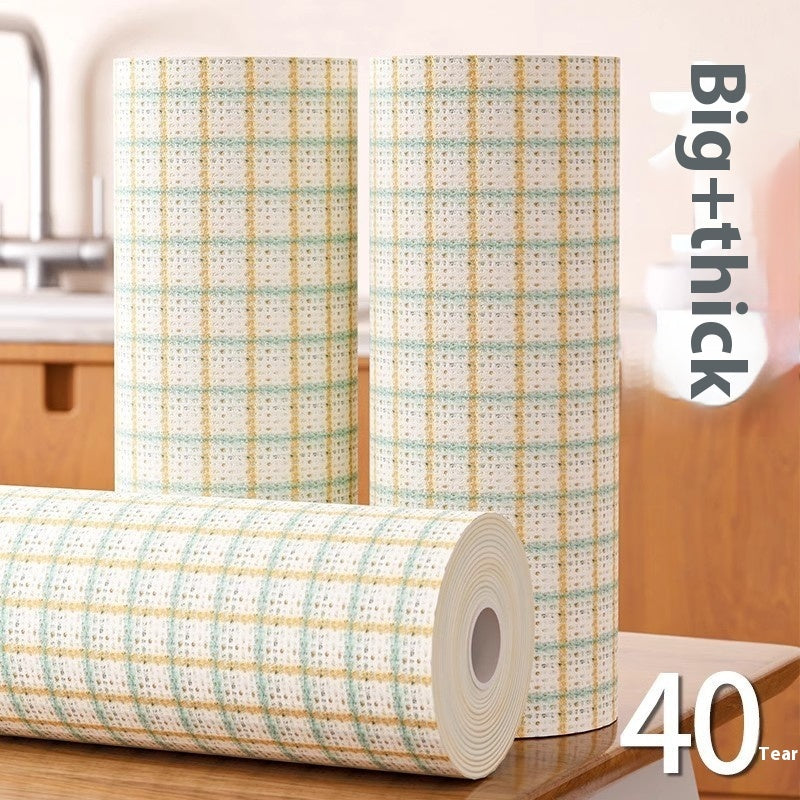 Kitchen Wet And Dry Non-woven Fabric Kitchen Dedicated Disposable Dishcloth