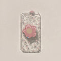 Fashionable Summer Flower Phone Case Applicable Bracket Women